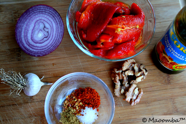 muhammara ingredients 