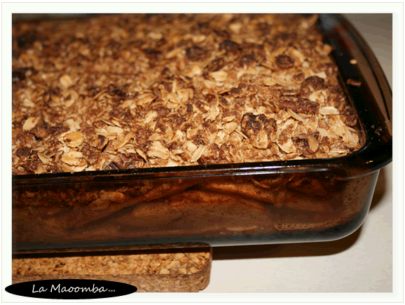 apple crumble