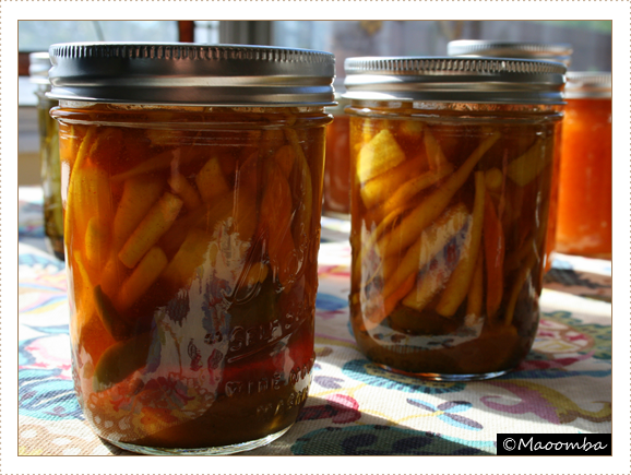 Curried white carrots with turmeric and ginger