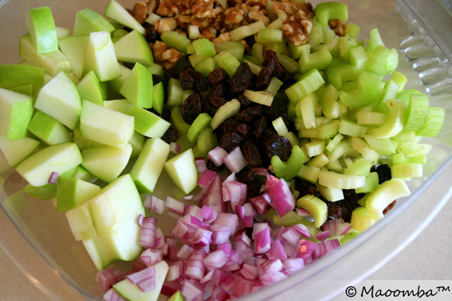 Chop up your salad mix-ins.