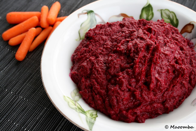 beet hummus