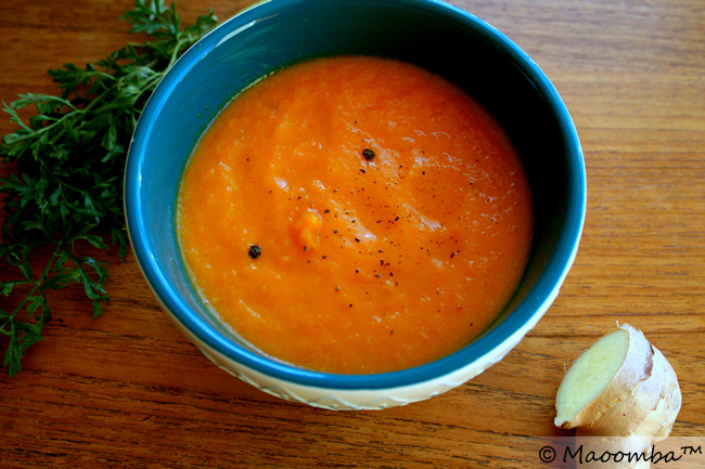 ginger carrot soup