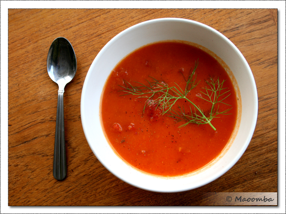 Roasted Fennel Tomato Soup