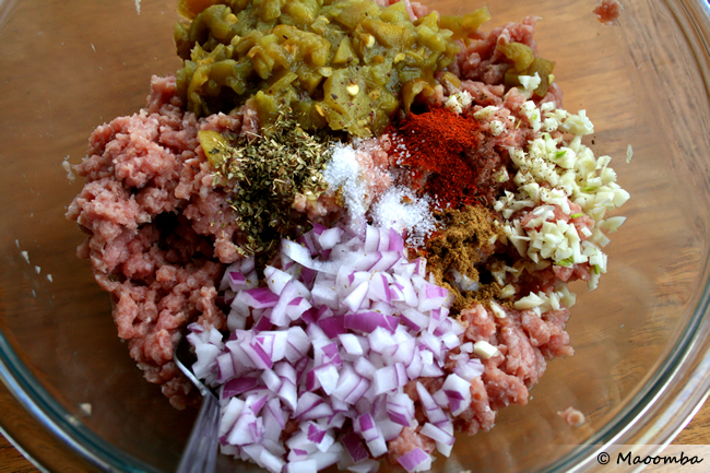 Place all ingredients in a mixing bowl.