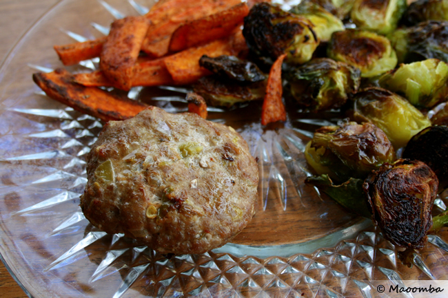 Place frozen patties directly on a hot grill or on a roasting tray in the oven. Cook until done.