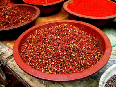 D – Dunhuang markets Sichuan peppers Dunhuang markets Sichuan peppers