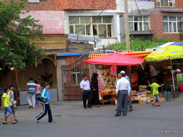 Urumqi - Muslim District market
