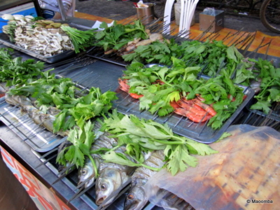 Urumqi dinner market - seafood