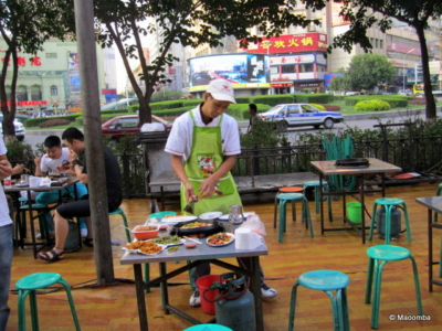 I3 – Urumqi dinner market – Mongolian BBQ Urumqi dinner market - Mongolian BBQ